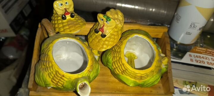 Соусница и солонка