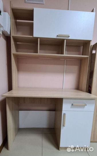 Стол компьютерный Квартет 10 дуб сонома