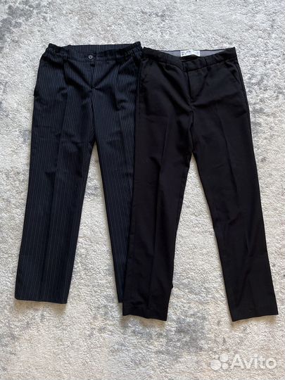 Брюки школьные для мальчика пакетом 146