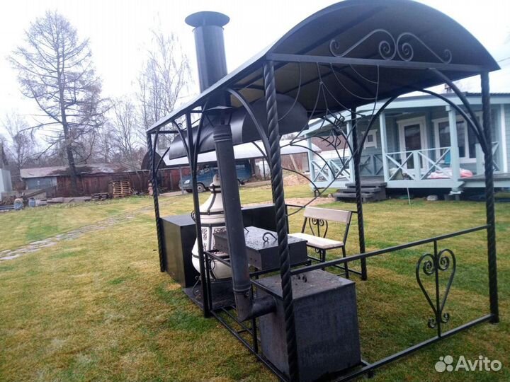 Мангальный комплекс из металла