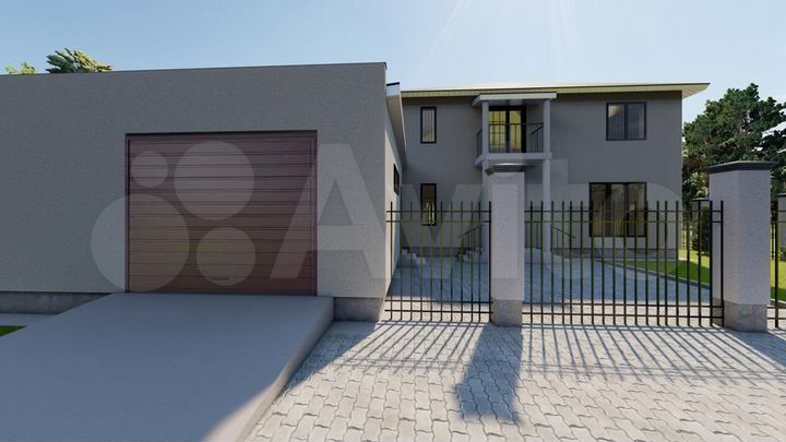 Коттедж 323 м² на участке 7 сот.