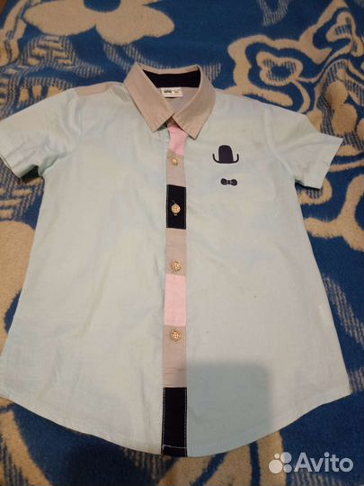 Рубашка на мальчика 116