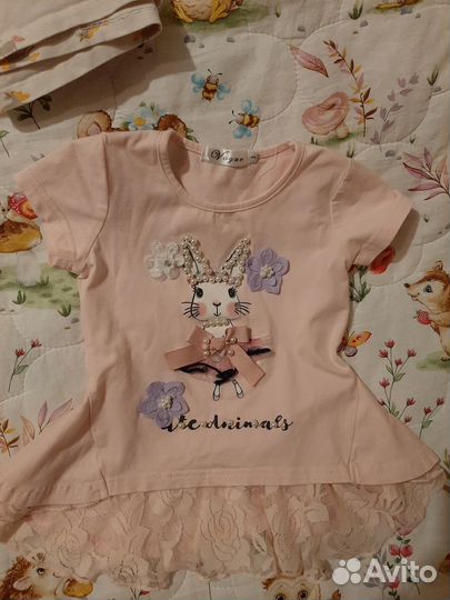 Одежда для девочки пакетом 80 86