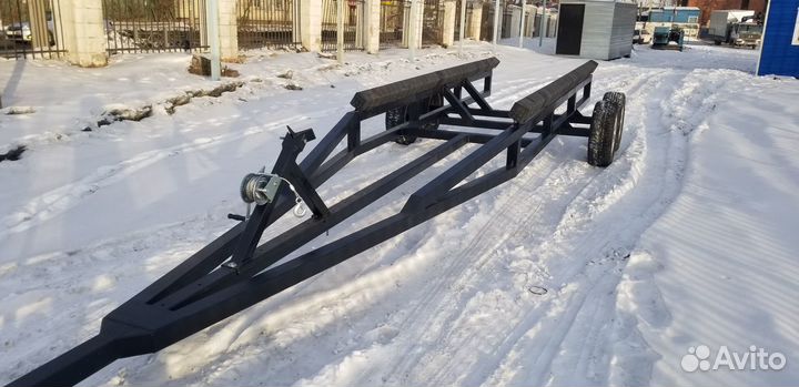 Прицеп для лодки, яхты катера портовая телега НДС