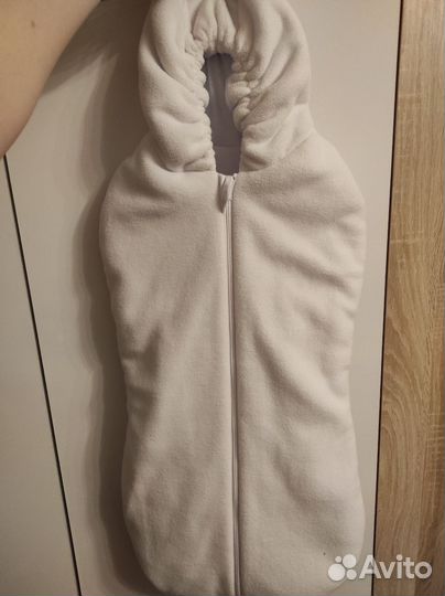 Демисезонный конверт для новорожденных флисовый