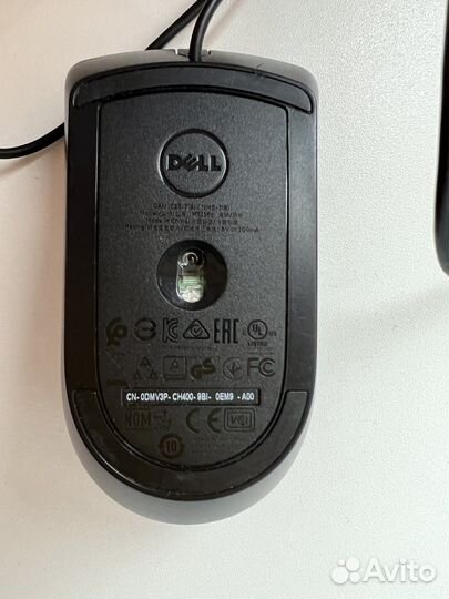 Мышь проводная Dell MS116, черный