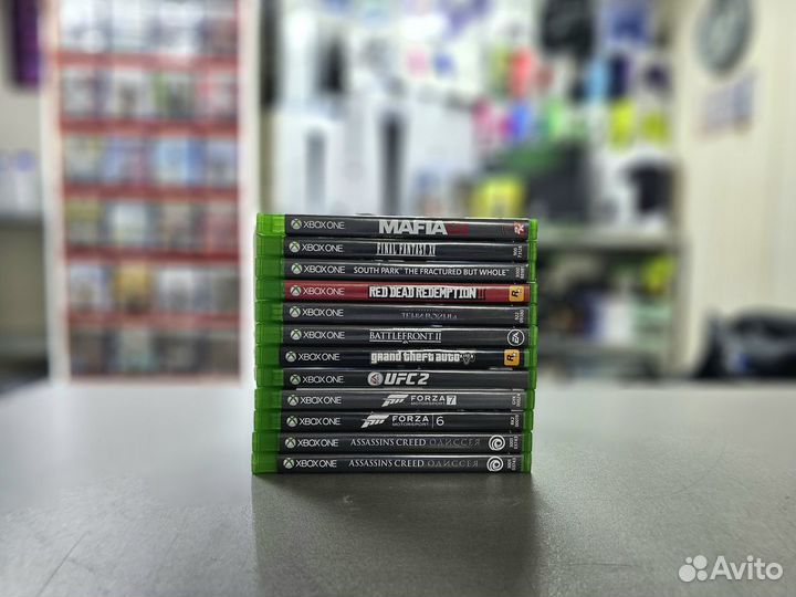 Диски игры на Xbox One