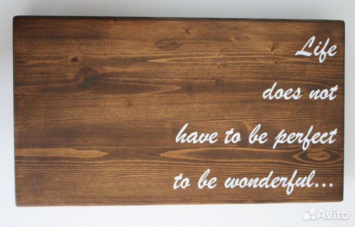 Поднос-панно Life