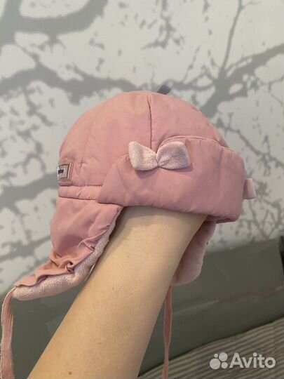 Шапка зимняя для девочки 48 50