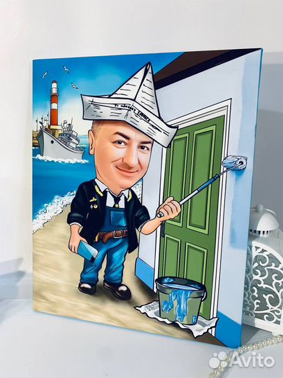 Портреты по фото и картины