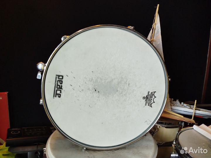 Малый барабан и кадло (латунь)