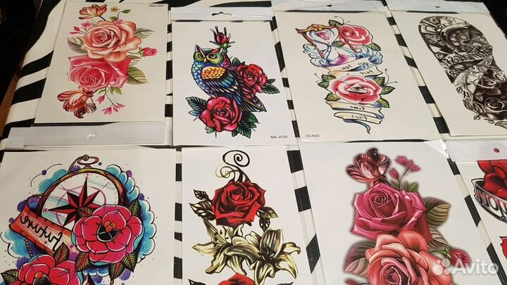 Временные татуировки