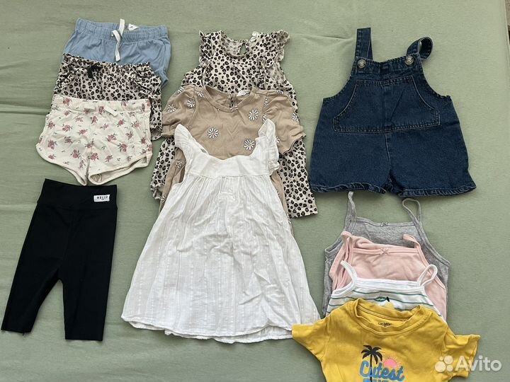 Пакет вещей для девочки 80 86