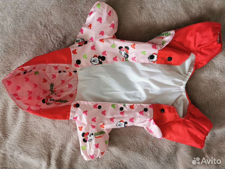 Комбинезон для маленькой собачки без утеплителя