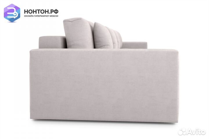 Диван прямой тик-так Монарх бежевый