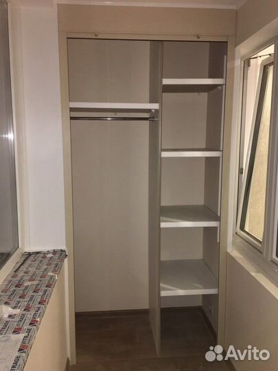 Шкаф с рольставнями на балкон на заказ с доставкой