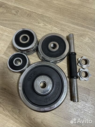 Гантель и блины