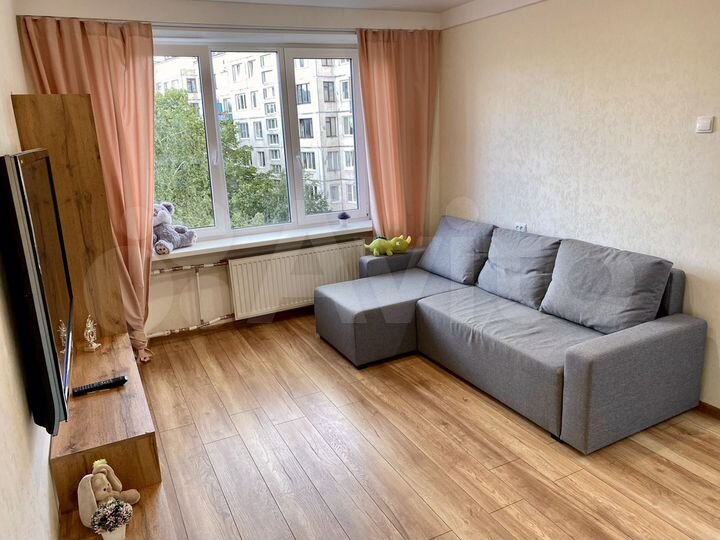 1-к. квартира, 35 м², 6/9 эт.