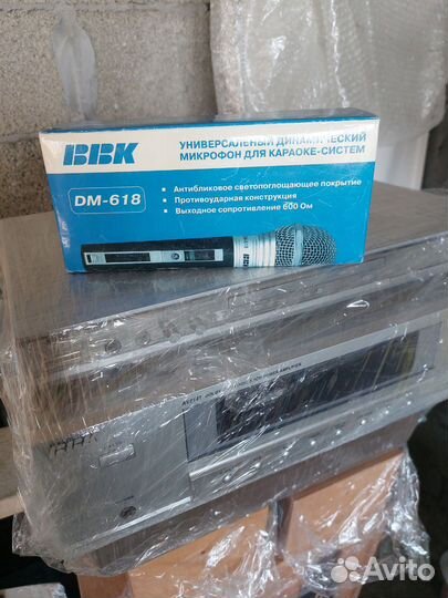 Сабвуфер и усилитель колонки ввк