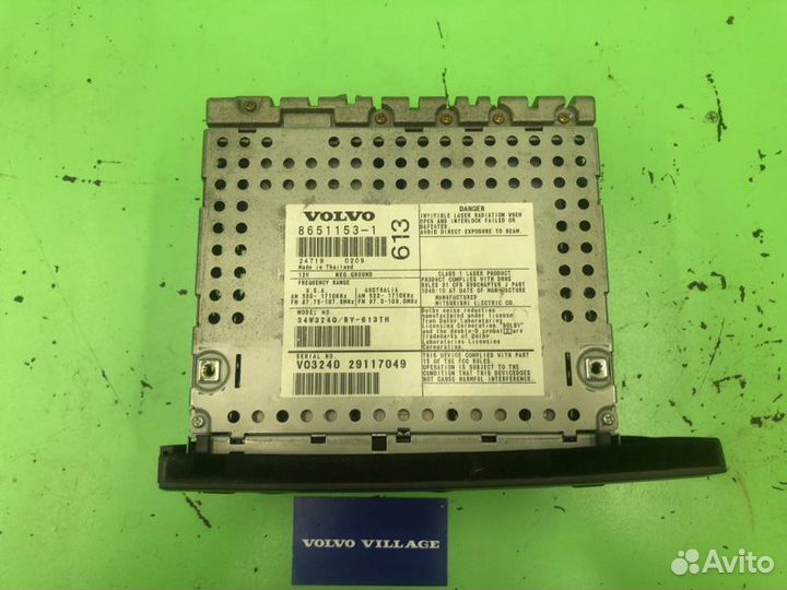 Магнитола (мультимедиа) Volvo S60 2002