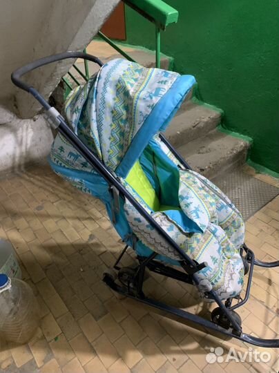 Коляска санки