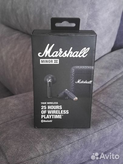 Продам новые наушники minor 3 marshall