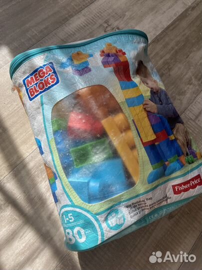 Конструктор игрушечный детский крупные детали