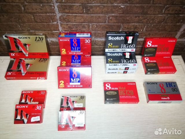 Кассеты для аудио/видео техники. Япония