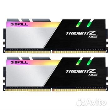 32Gb (2x16Gb) 3600MHz DDR4 G.skill trident Z NEO