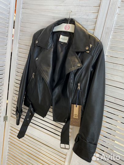 Куртка кожаная Gucci