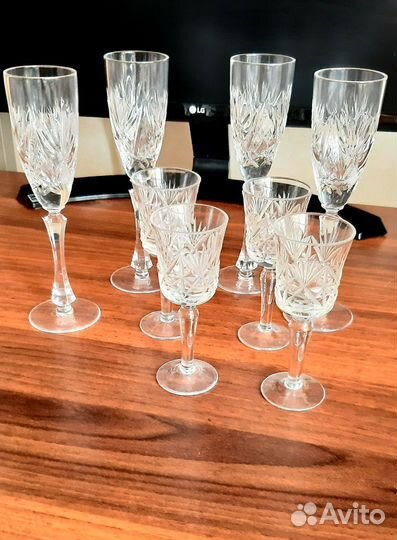 Рюмки хрусталь