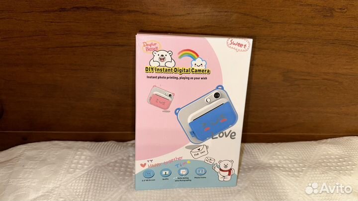 Детский фотоаппарат моментальной печати