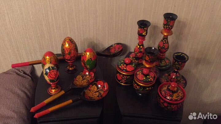 Посуда хохлома. Есть возможность опта