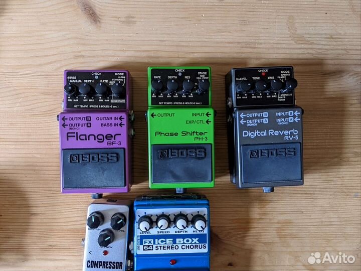 Студийное и гитарное оборудование