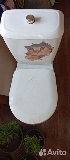 Унитаз с бачком бу