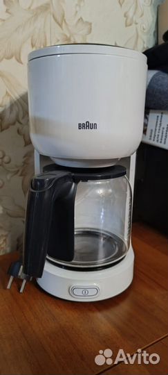 Кофеварка капельная braun