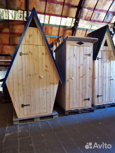 Туалет уличный классический