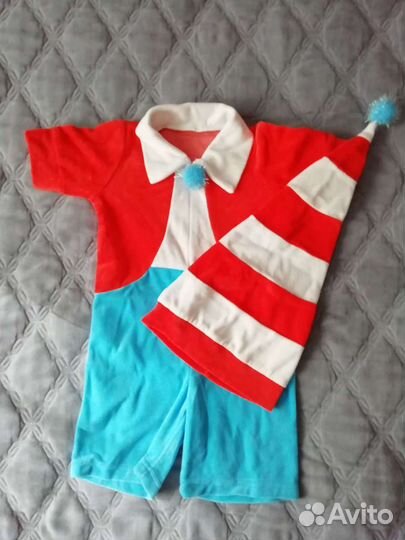 Костюм карнавальный, гномик-буратино