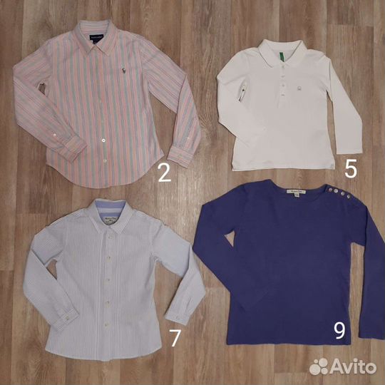 Рубашка, поло, лонгслив ralph lauren, Massimo dutt