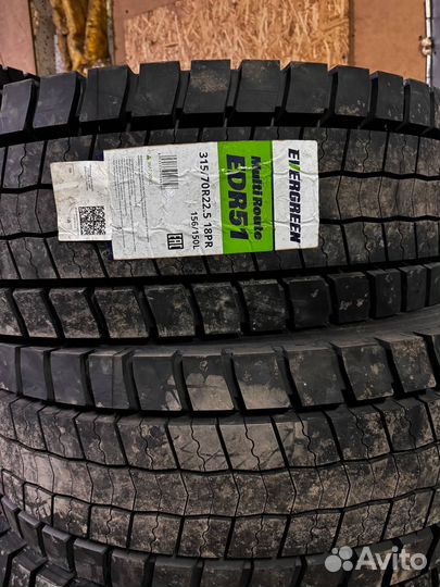 Грузовые шины 315/70R22.5 Evergreen ESL01
