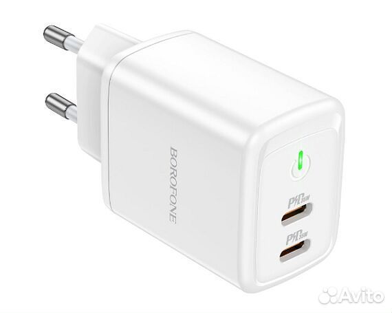 Зарядное устройство 2USB-C 35W Borofone BN9
