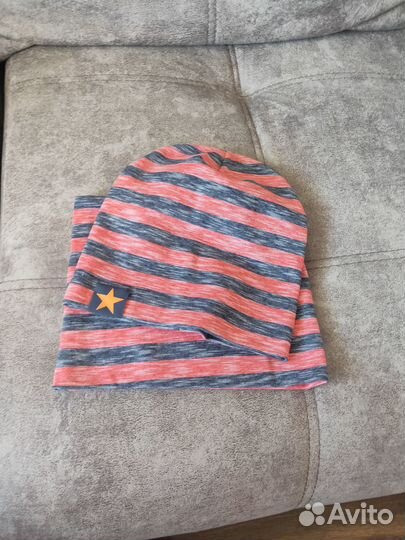 Новый комплект шапка+снуд