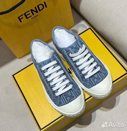 Кеды fendi match женской