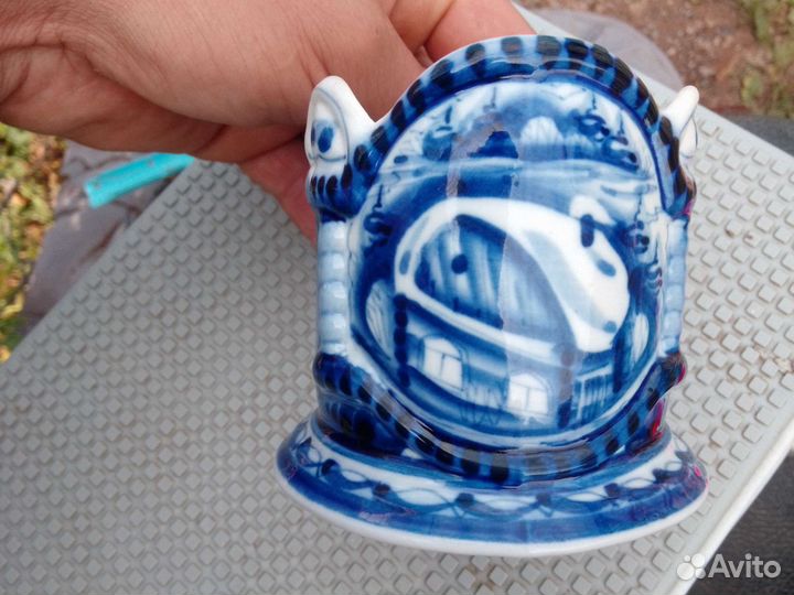 Подстаканник гжель