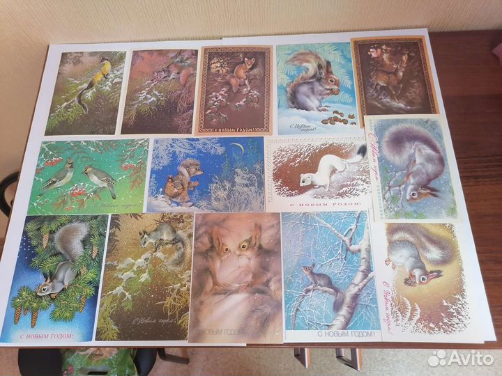 Открытки Искринская, Исаков, Четвериков, Манилова