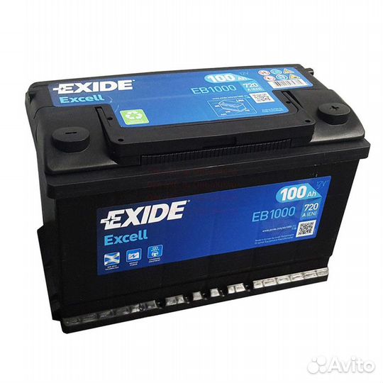 Аккумулятор Exide Excell 100 а/ч