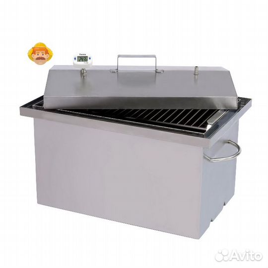 Горизонтальная коптильня Hanhi 2, 24 л