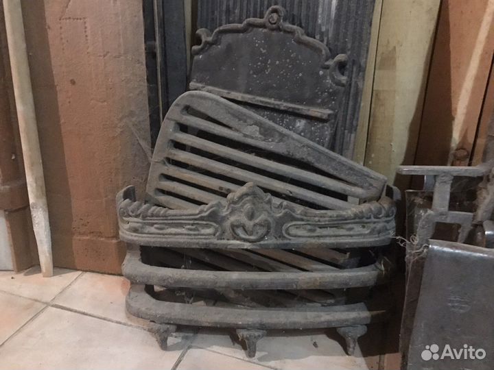 Портал для камина чугунный