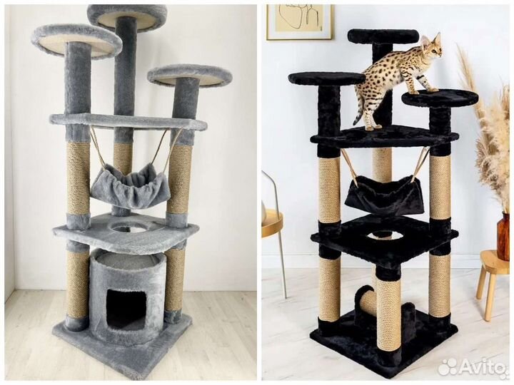 Когтеточка домик для кошки
