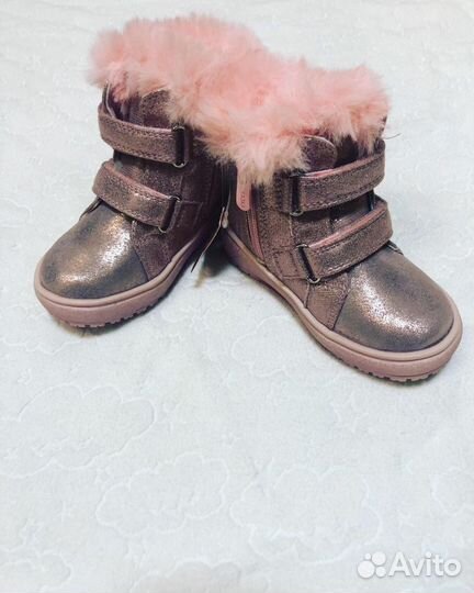 Зимние ботинки для девочки р.23,24. Сказка